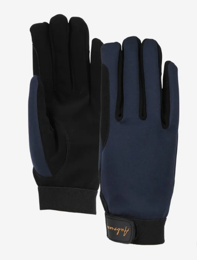 Aubrion Team Winter Riding Gloves Navy